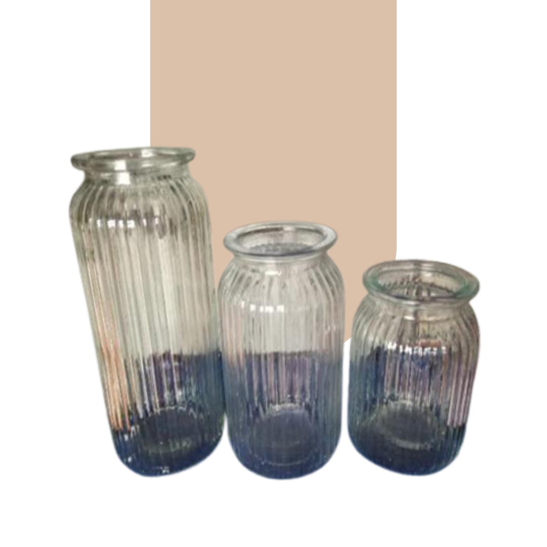  Clear Vase - Clear Transparent